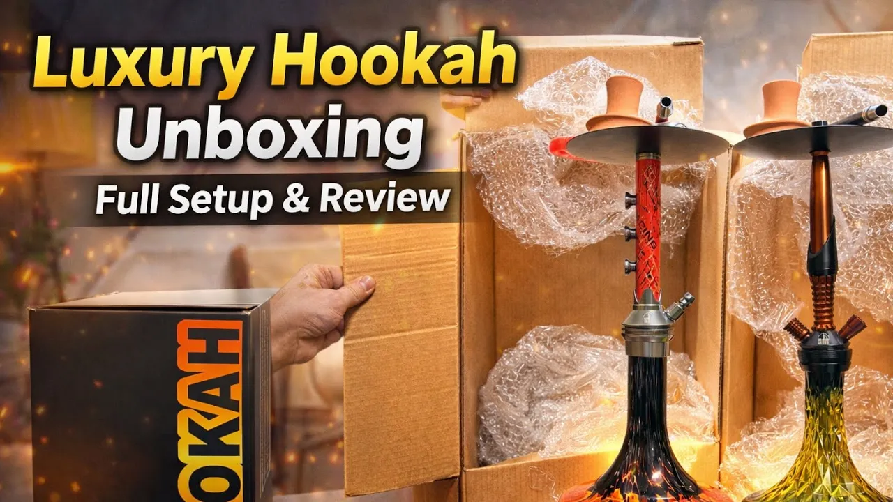 Luxury Hookah Unboxing | Full Setup & Honest Review