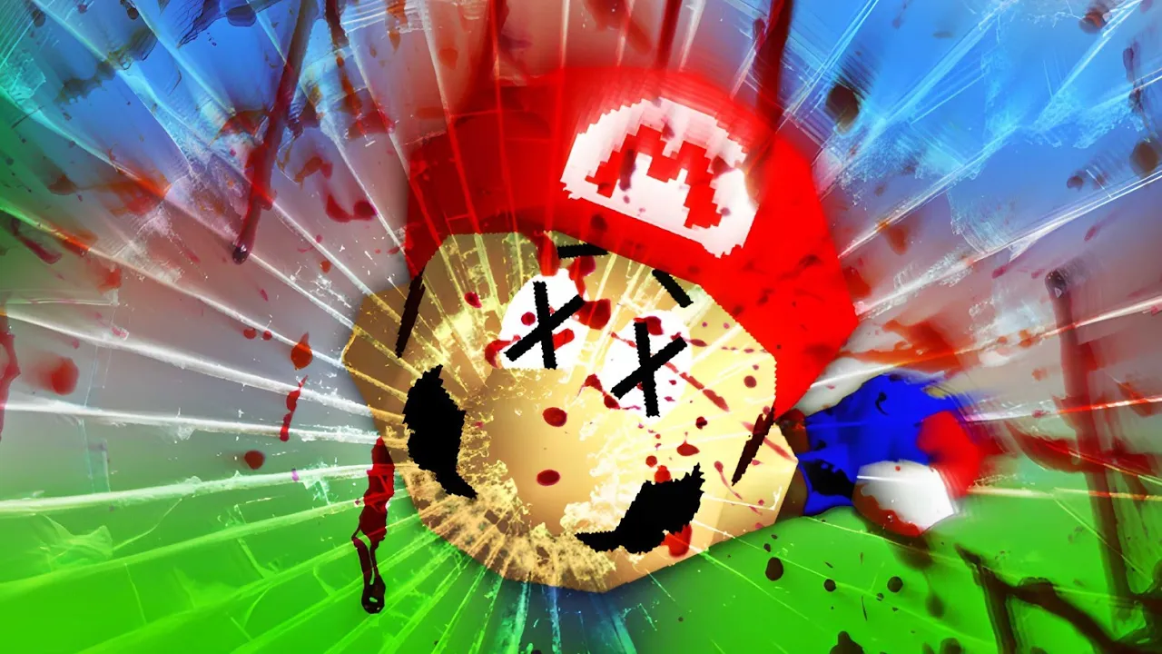 Mario 64 EXTREMADAMENTE REALISTA (HARDMODE)🩸🩸