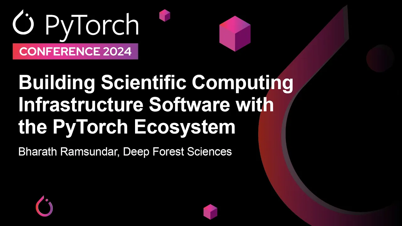 Image from Building Scientific Computing Infrastructure Software with the PyTorch Ecosystem