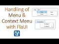 P14 - Handling of menu and context menu with FlaUI Windows Automation FlaUI