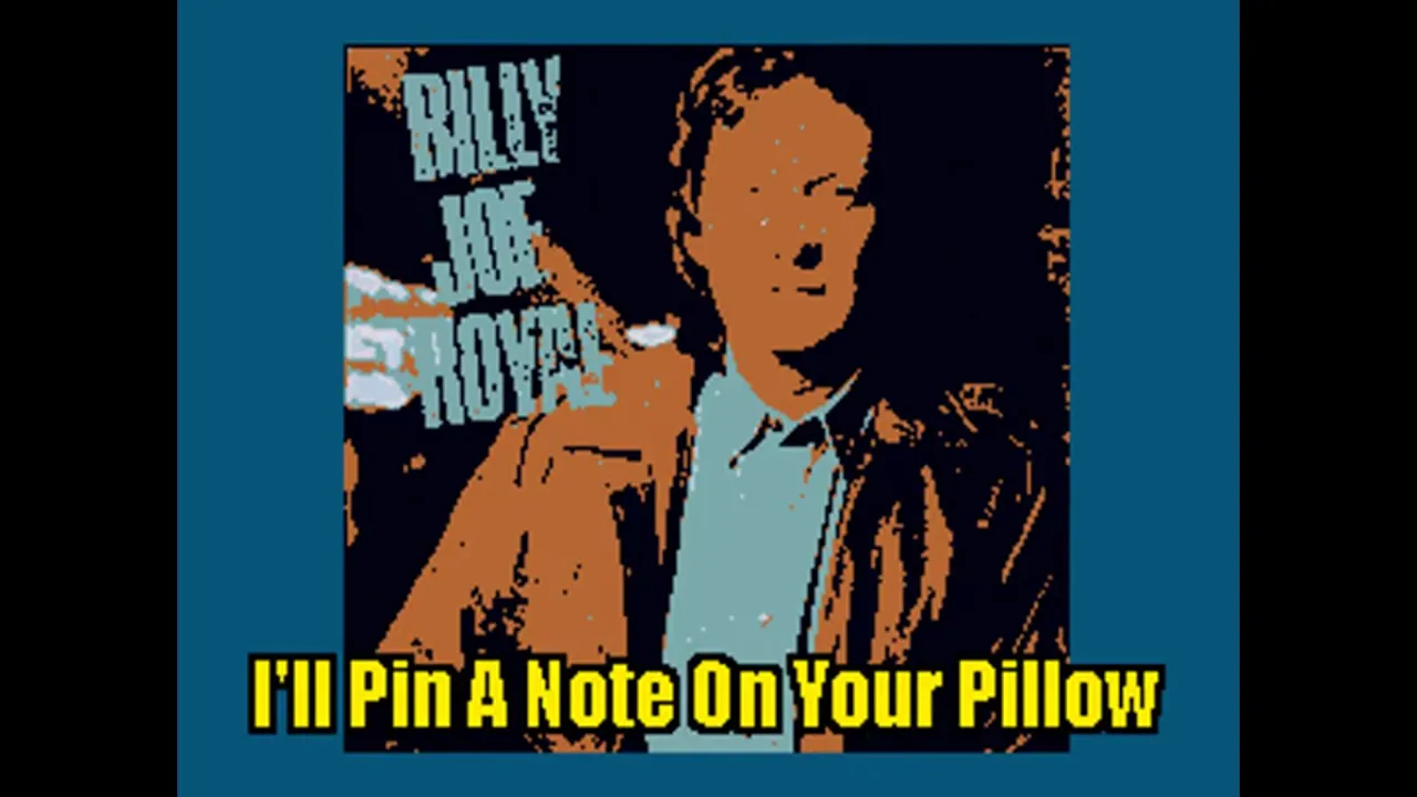 Billy Joe Royal - I'll Pin A Note On Your Pillow - NOX Karaoke Billy Joe Royal - I'll Pin A Note On Your Pillow - NOX Karaoke