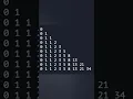 Java Program Print Fibonacci Series 0 1 1 2 34 in Pyramid Style