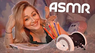ASMR Coloring Drawing With You In Bed