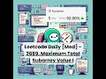 3689 Maximum Total Subarray Value I Med Leetcode Daily 6-9-26
