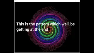 Rainbow spiral
