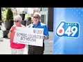 Atlantic Lottery Lotto Winner Raymond Lillington of Dingwall NS