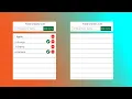 How to create Simple Grocery List App in Javascript Coding tutorial for Beginners