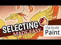 Tutorial - Quick Masks and Selection Layers in Clip Studio Paint