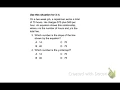 7A Module 12 Study Guide Problems 3 4