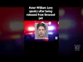 Actor William Levy speaks after being released from Broward jail