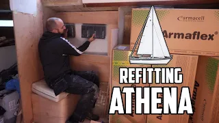 Sail Life – New nav station part 2 (Armaflex insulation) – DIY sailboat restoration