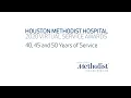 Houston Methodist 2020 Virtual Employee Service Awards 40 45 and 50 Years of Service