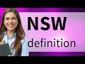 Nsw NSW definition