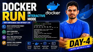 How to run container in interactive mode