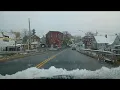 1st Snow of the Season Rutland Vermont Drive