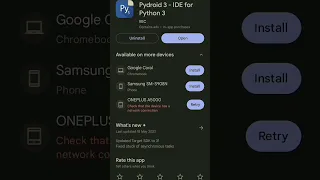 how to install python ide on android-python 3 ide