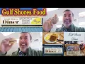 Best Beach Food Travel Guide Breakfast Brunch Lunch at Gulf Shores Diner in Gulf Shores AL