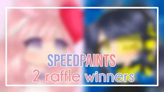 First two raffle winners' prizes || Speededit || Gacha Life/Gacha Club