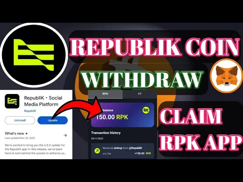 Download MP3 Republik Coin Withdrawal। Republik Coin Withdraw Wallet। RPK Coin Deposit BYBIT ।RPK COIN TGE ।