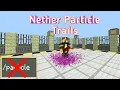 MCPE How to make Nether Particle Trails with commands