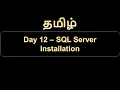 Day 12 SQL Server Installation