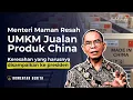 Lagu Banjir produk dari China, UMKM lokal bisa mati, dan Indonesia sekadar jadi pasar konsumen