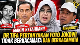 MAKIN TERKUAK?! Dr. Tifa Soroti Foto Jokowi Berkacamata vs Tanpa Kacamata, Dumatno Jadi Sorotan!
