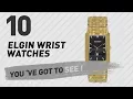 Elgin Wrist Watches For Men New Popular 2017