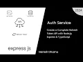 JWT Refresh Token API with Node js Express TypeScript Authentication 2024 Guide