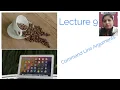 Lecture 9 Command Line Argument