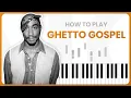 Download Lagu How To Play Ghetto Gospel By 2Pac ft. Elton John On Piano - Piano Tutorial (Part 1)
