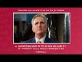 A Conversation with Kevin McCarthy 55th Speaker of the U S House of Representatives