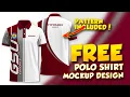 FREE POLO SHIRT MOCKUP FREE PATTERN DESIGN and TSHIRT MOCKUP PSD