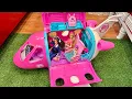 Barbie Dreamplane Transforming Playset Reclining Seats Accessories Pilot Passenger Chelsea