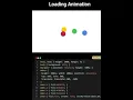 I Made Google Loading Animation