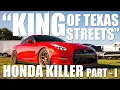 FRUSTRATEEG HONDA CIVIC AWD VS 2000 HP TEXAS KILLER GT-R R35 - PART I