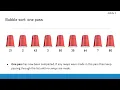 Algorithms3 L3 sorting algorithms Bubble sort