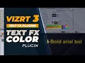 Vizrt 3 Text FX Color Plugin Tutorial