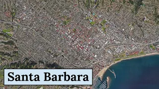 GEOGRAPHY OF SANTA BARBARA in 1 minute