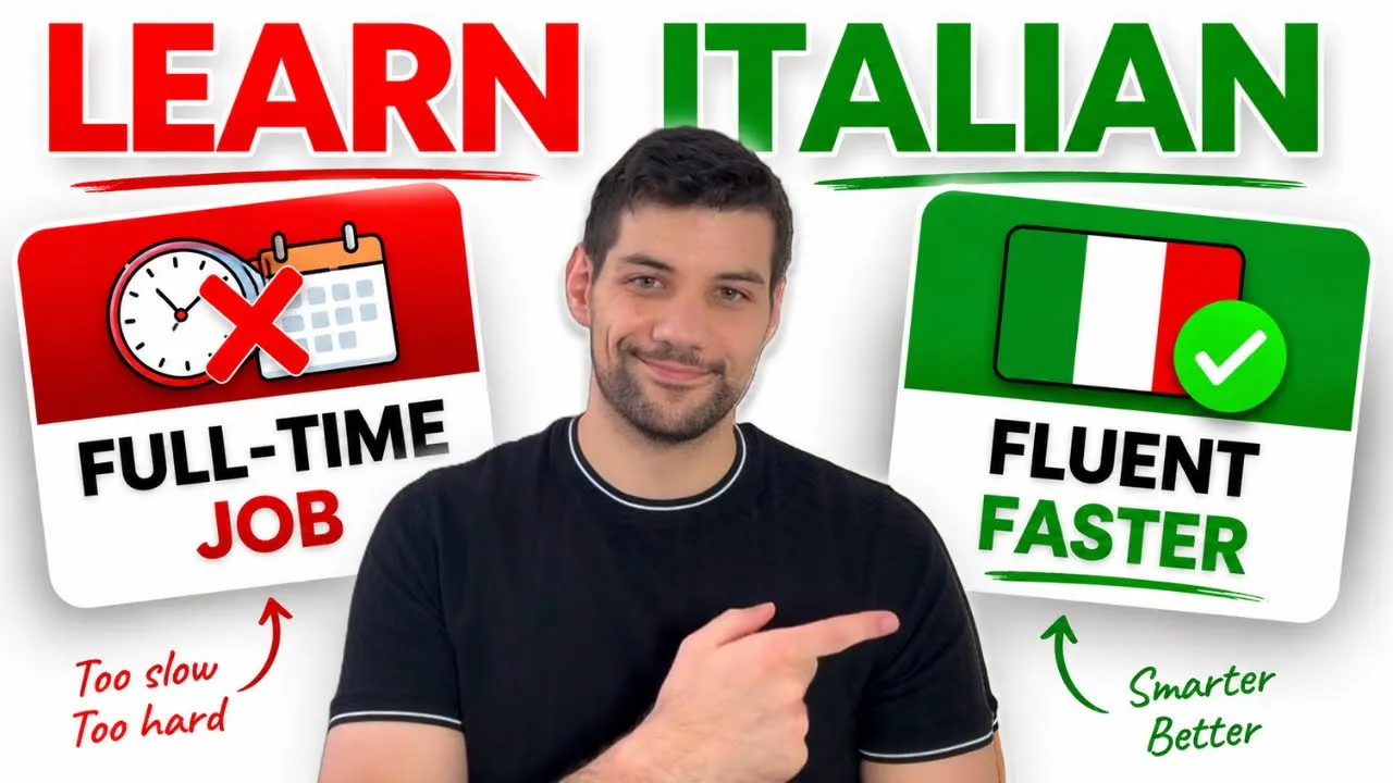 How to Learn Italian While Working Full-Time (This Actually Works)