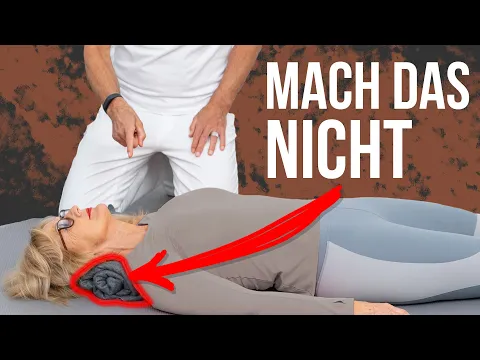 Kissen bei Nackenschmerzen