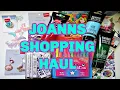 JOANNS SHOPPING HAUL ART SUPPLIES PAPER CRAFTING