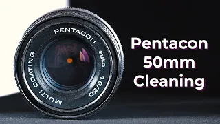 Pentacon 50mm Disassembly and cleaning