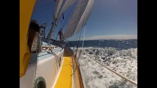 Great sailing on a Westsail32