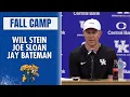 Will Stein Not Happy After Kentucky s First Scrimmage We Have Work to Do