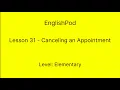 EnglishPod 31 - Elementary