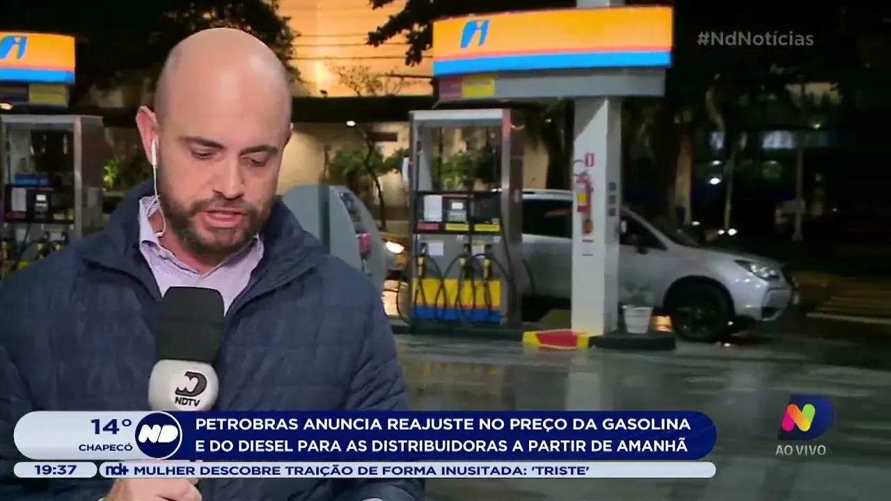 Petrobrás anuncia reajustes no preço da gasolina e do diesel