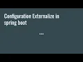 Externalize Configuration In Spring Boot JAVA 1 8 2019