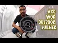 ARC Outdoor Wok Burner Propane Stove Making Fried Rice Wok Cooking - Perfect For Outdoor Cooking