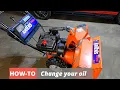 Ariens Snowblower Oil Change